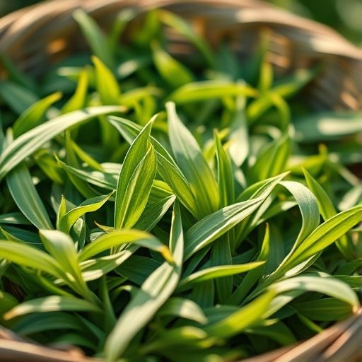 新鲜绿茶