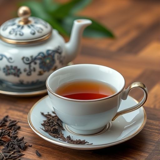 精致茶具与优质茶叶