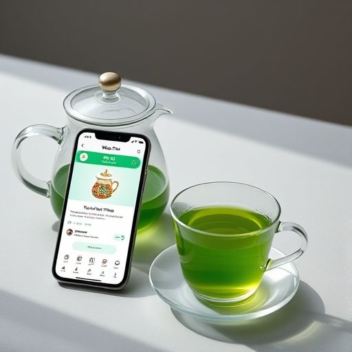 现代简约泡茶场景