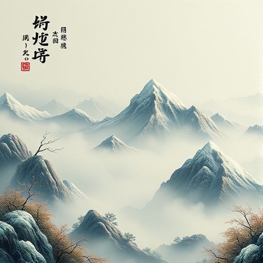 广州茶具与珠江风景