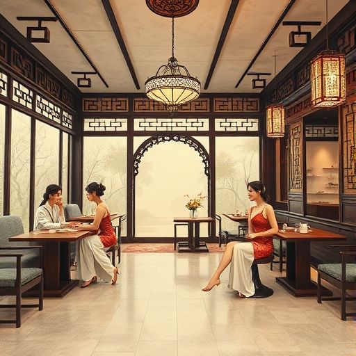 西关茶楼，充满老广州风情