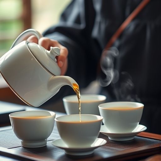 茶艺师泡茶场景