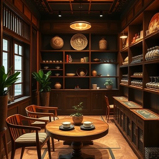 广州品茶工作室内部