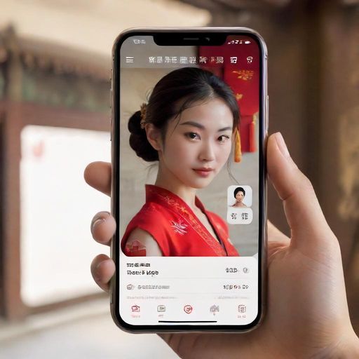 展示用户通过手机官方App查询白云区休闲信息的场景