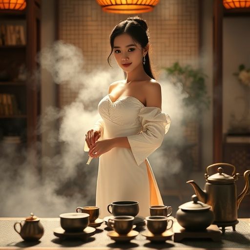 茶艺师冲泡凤凰单丛茶