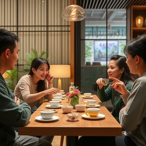 深圳朋友聚会喝茶