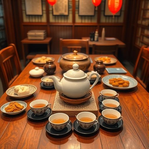 深圳传统茶具与茶点