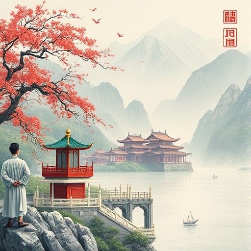 茶艺师优雅的泡茶表演