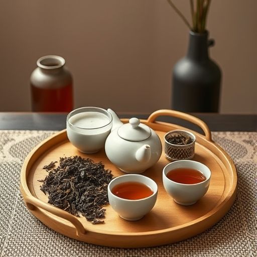 高端茶具与茶叶