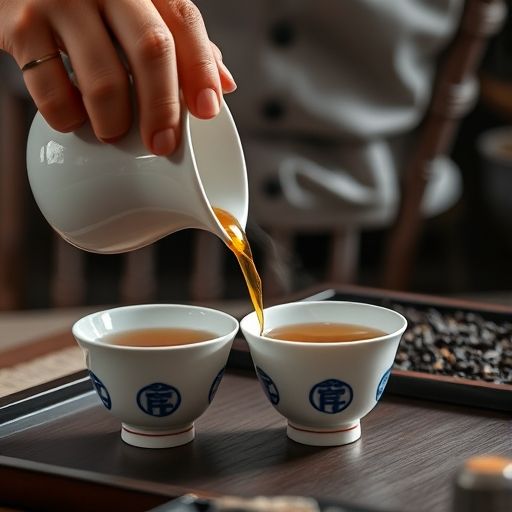 茶艺师泡茶