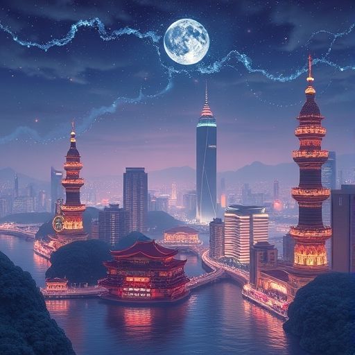 深圳夜景展现城市活力
