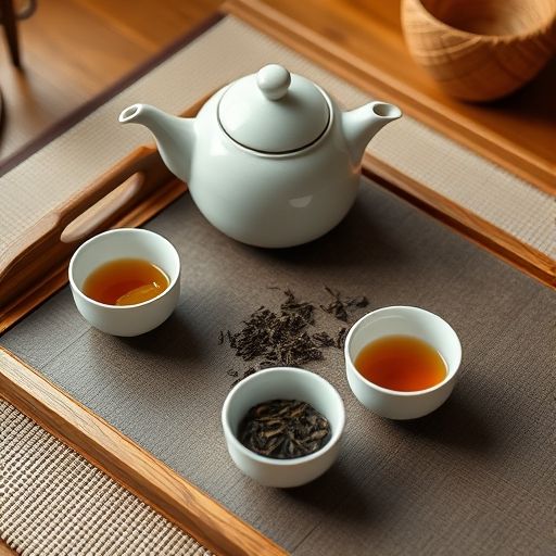 传统茶艺布置