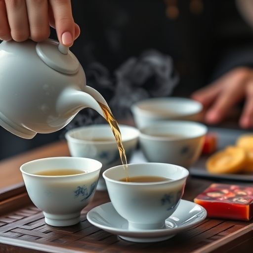 茶艺师泡茶