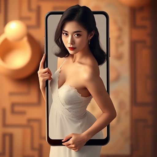 手机屏幕上的列表界面