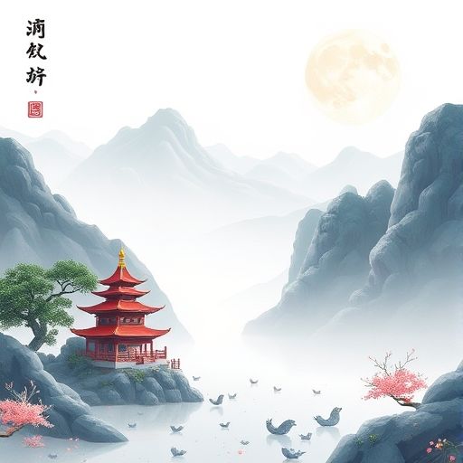 户外庭院茶肆
