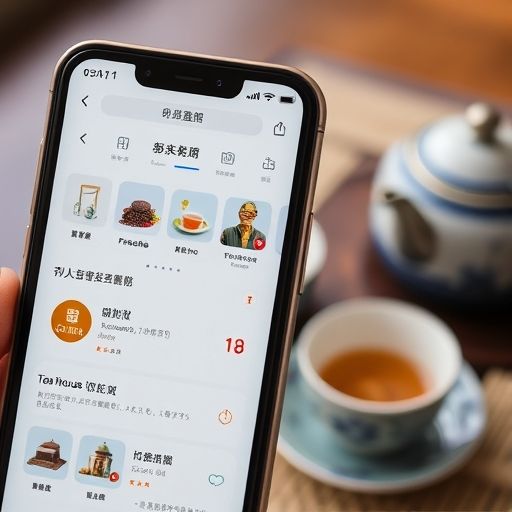 品茶APP界面
