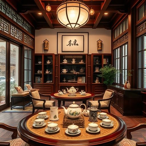 深圳龙华传统茶肆与交流群合作场景