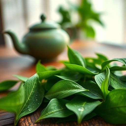 新鲜绿茶