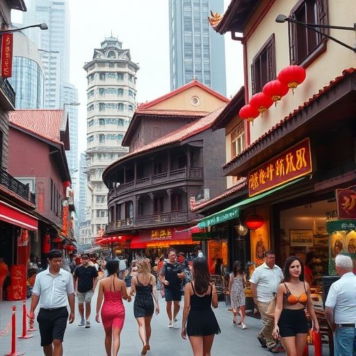 广州街头景象