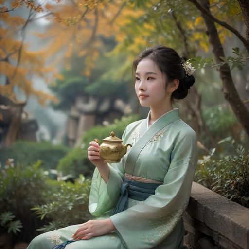 展示广州高端茶肆的温馨氛围