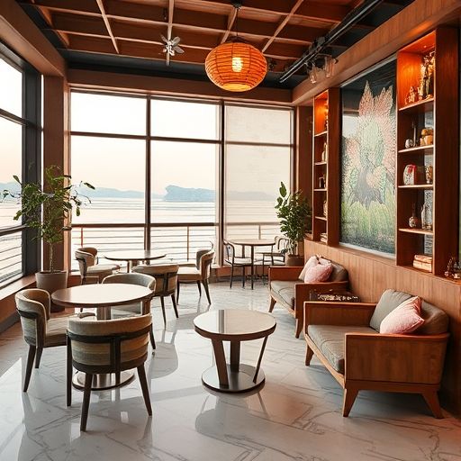 深圳现代化海景茶室