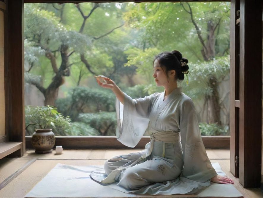 深圳福田茶室复古氛围展示