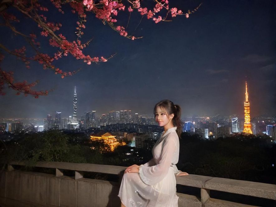 广州夜场会所的璀璨夜景