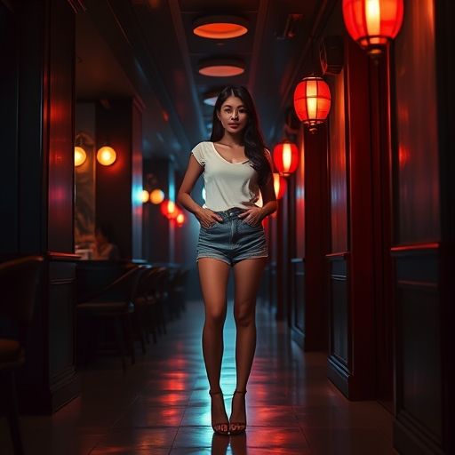 夜场会所走廊图
