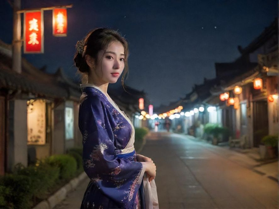 深圳都市夜景霓虹灯光下的活力