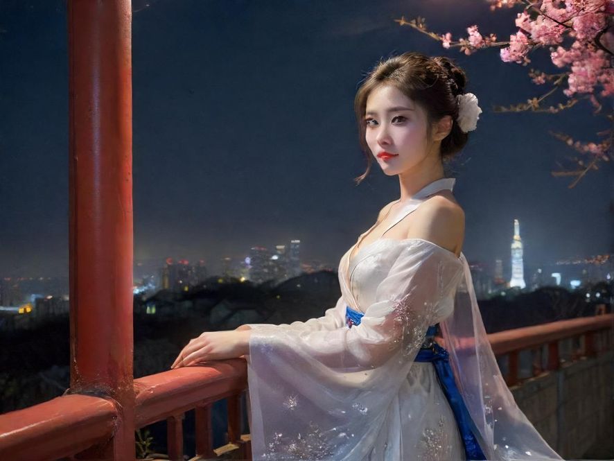 广州繁华夜景一瞥