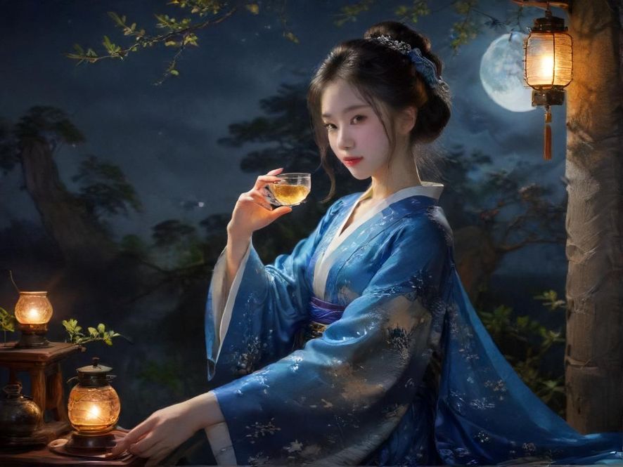广州夜场茶社的独特氛围展示