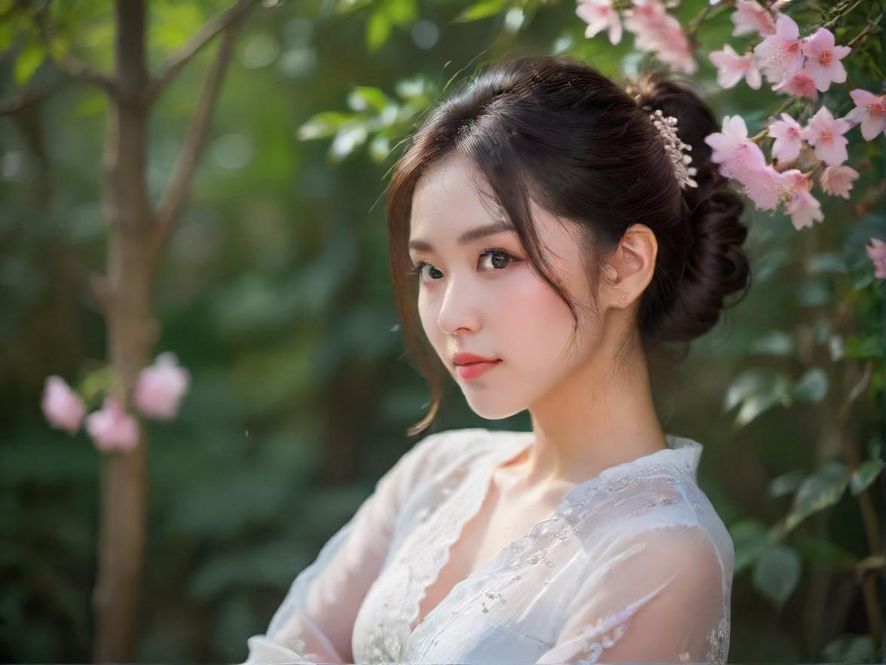 曼妙女性曲线，光影交错的艺术抽象