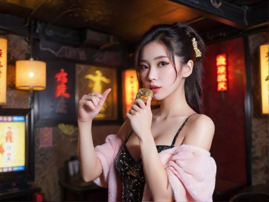 黄岐夜场KTV炫酷氛围