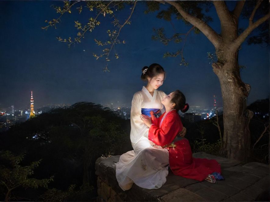夜场桑拿会所大厅场景