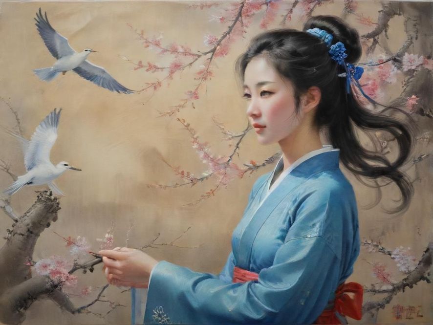 网络社区论坛界面的插画
