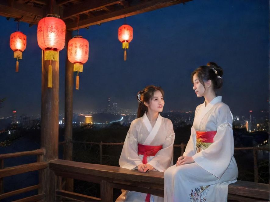 富城夜总会包厢聚会氛围