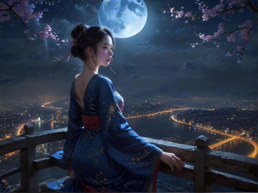 南京夜场繁华夜景
