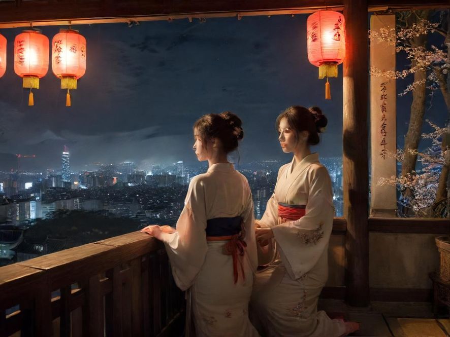 都市夜场包间场景