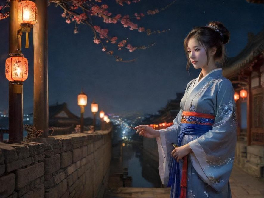 惠州夜景流光溢彩