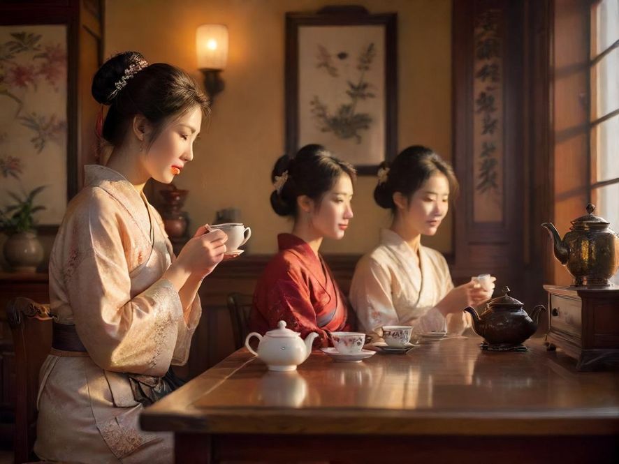 品茶雅致环境展示