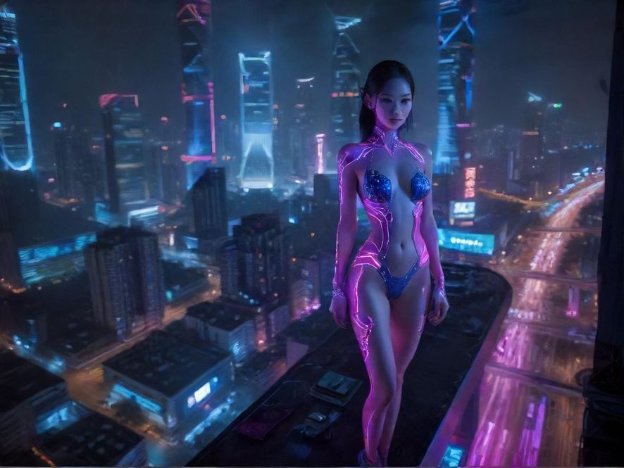 深圳璀璨夜景