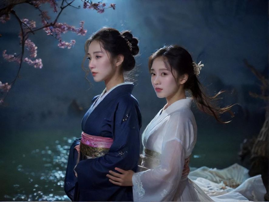浦君吧夜场舞池的炫彩灯光与狂欢人群