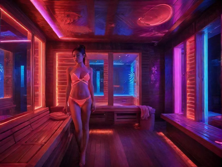 深圳桑拿会所的豪华夜景