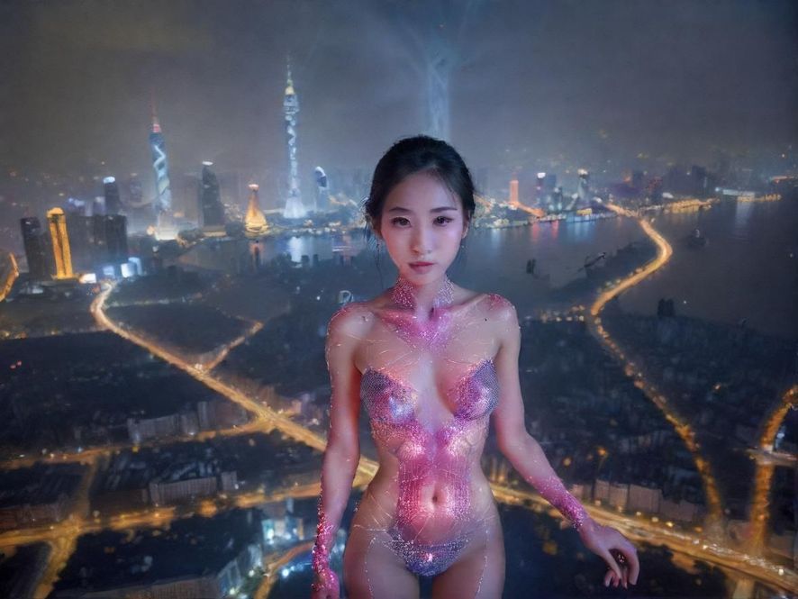 广州璀璨夜景