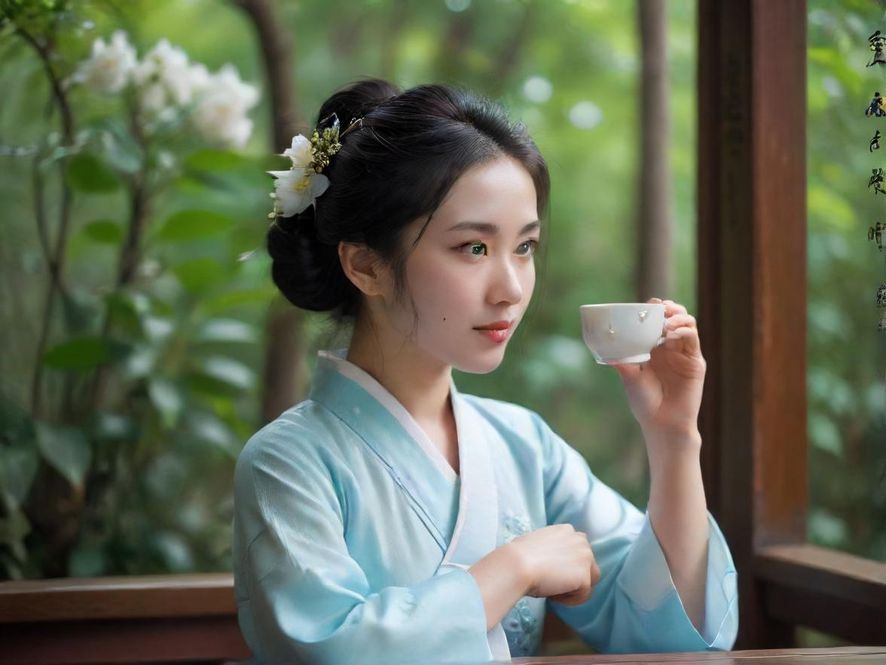 广州隐藏茶社内部场景