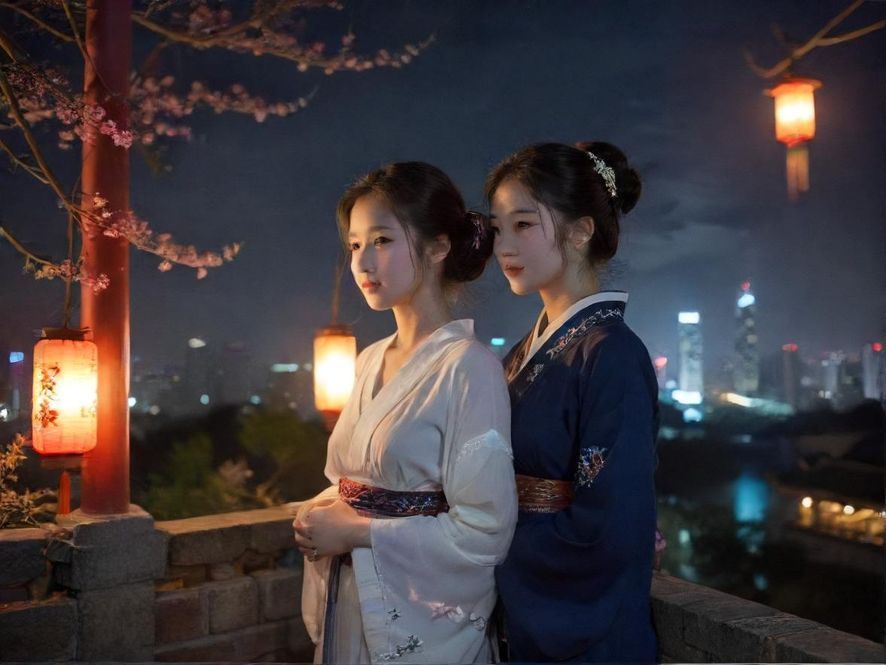 广佛深夜景