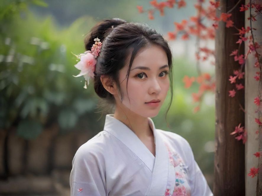 一个干净舒适的桑拿房内部，蒸汽缭绕，光线柔和