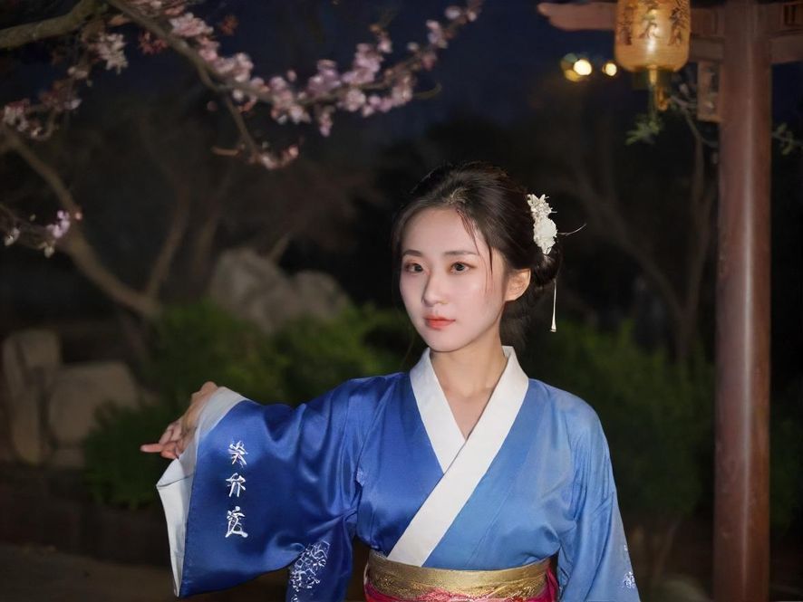 夜场会所入口夜景