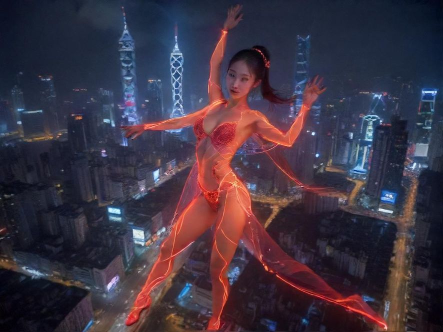 深圳罗湖夜景与桑拿文化氛围
