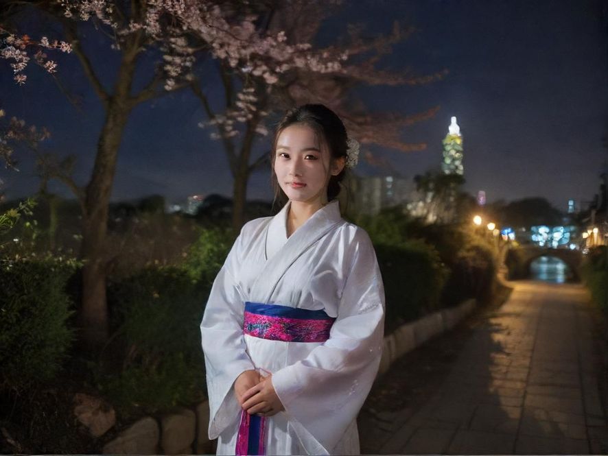 深圳夜生活街头景象